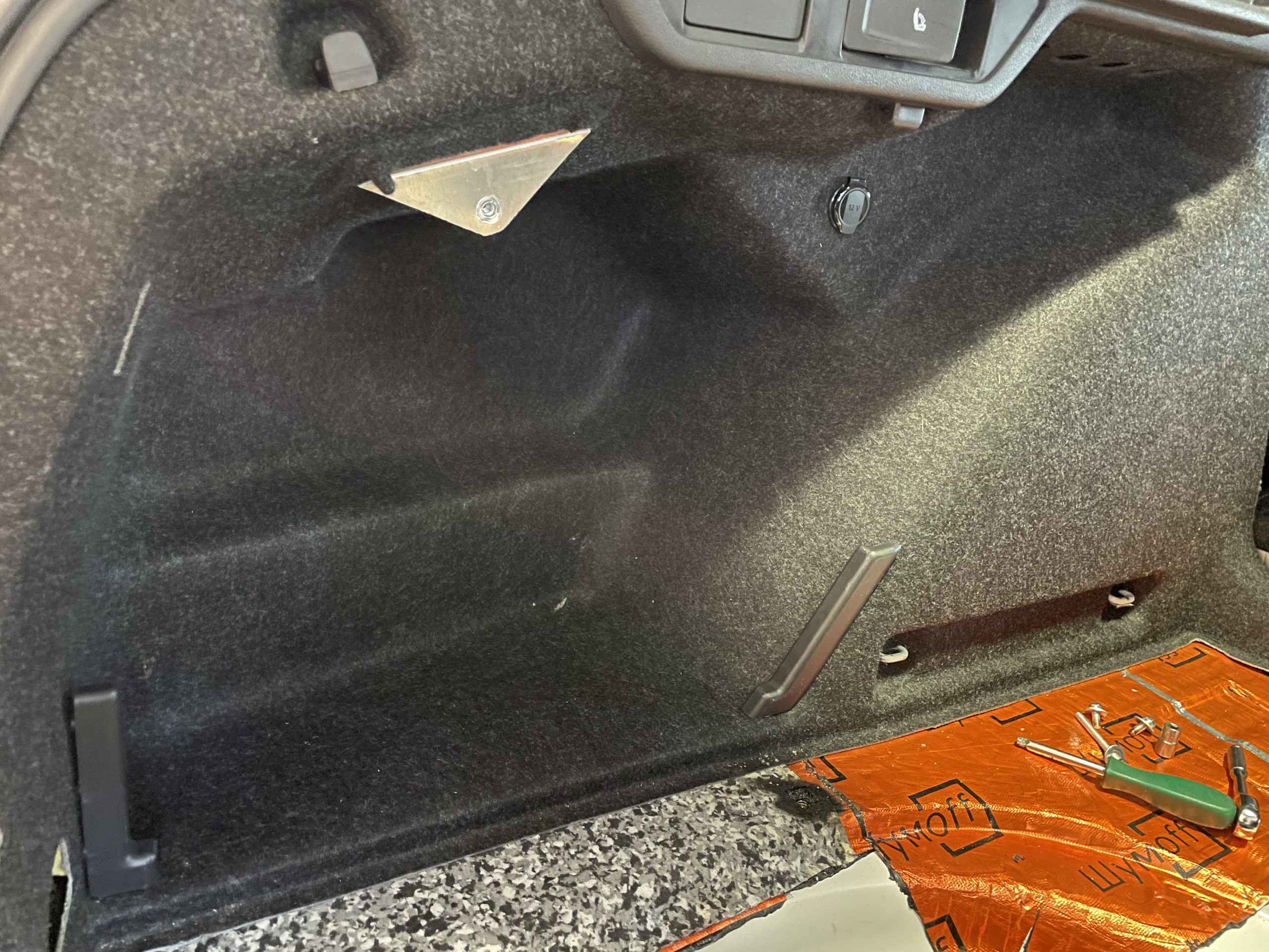 Короб стелс Skoda Octavia A8 2019-