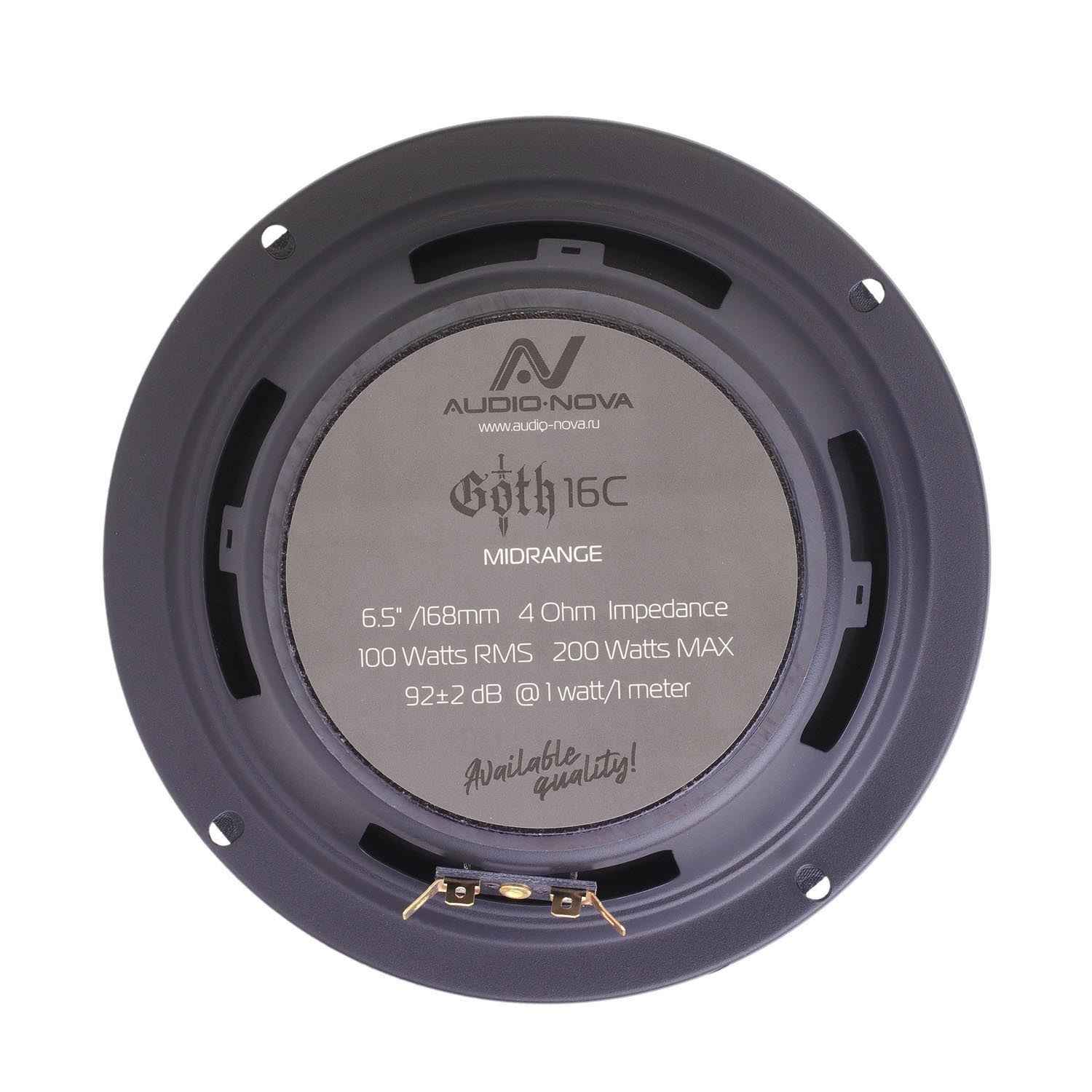 AUDIO NOVA GOTH 16C AUDIO NOVA GOTH 16C