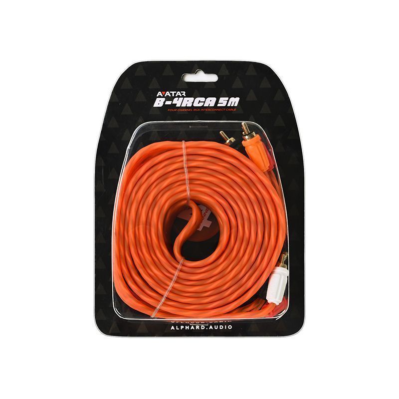 Avatar B-4RCA 5m межблочный кабель 5 метров Avatar B-4RCA 5m межблочный кабель 5 метров