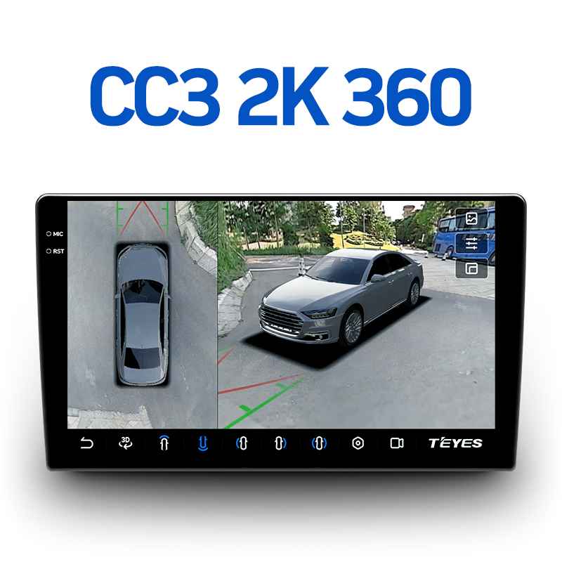 Штатные автомагнитолы Штатная Магнитола Teyes CC3 2К 360 9.5" 6/128Гб (Android 10, 4G, DSP, QLed) - круговой обзор для Kia Cerato II 2008 - 2013 Тип-F2