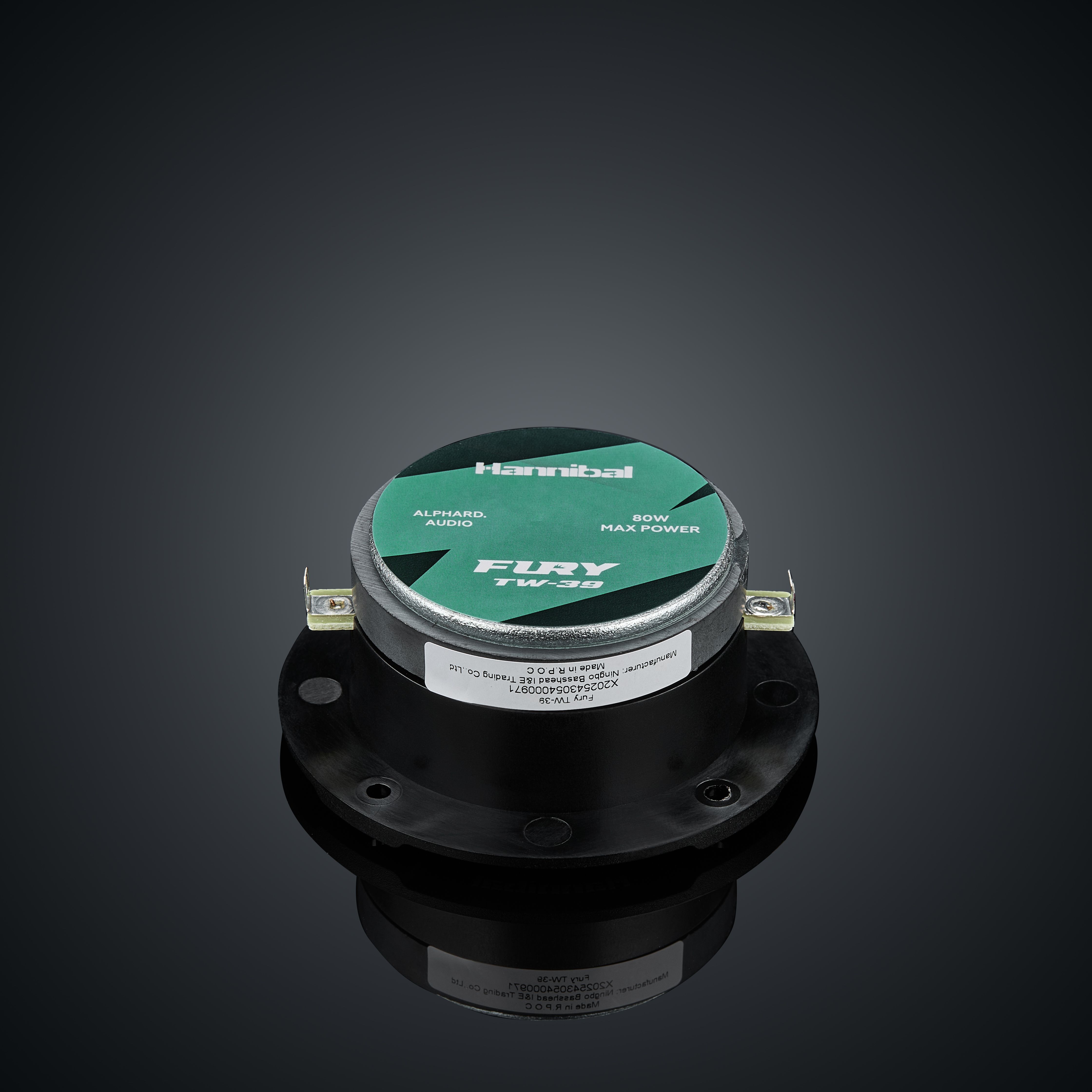 Alphard Hannibal Fury TW-39, высокочастотные динамики