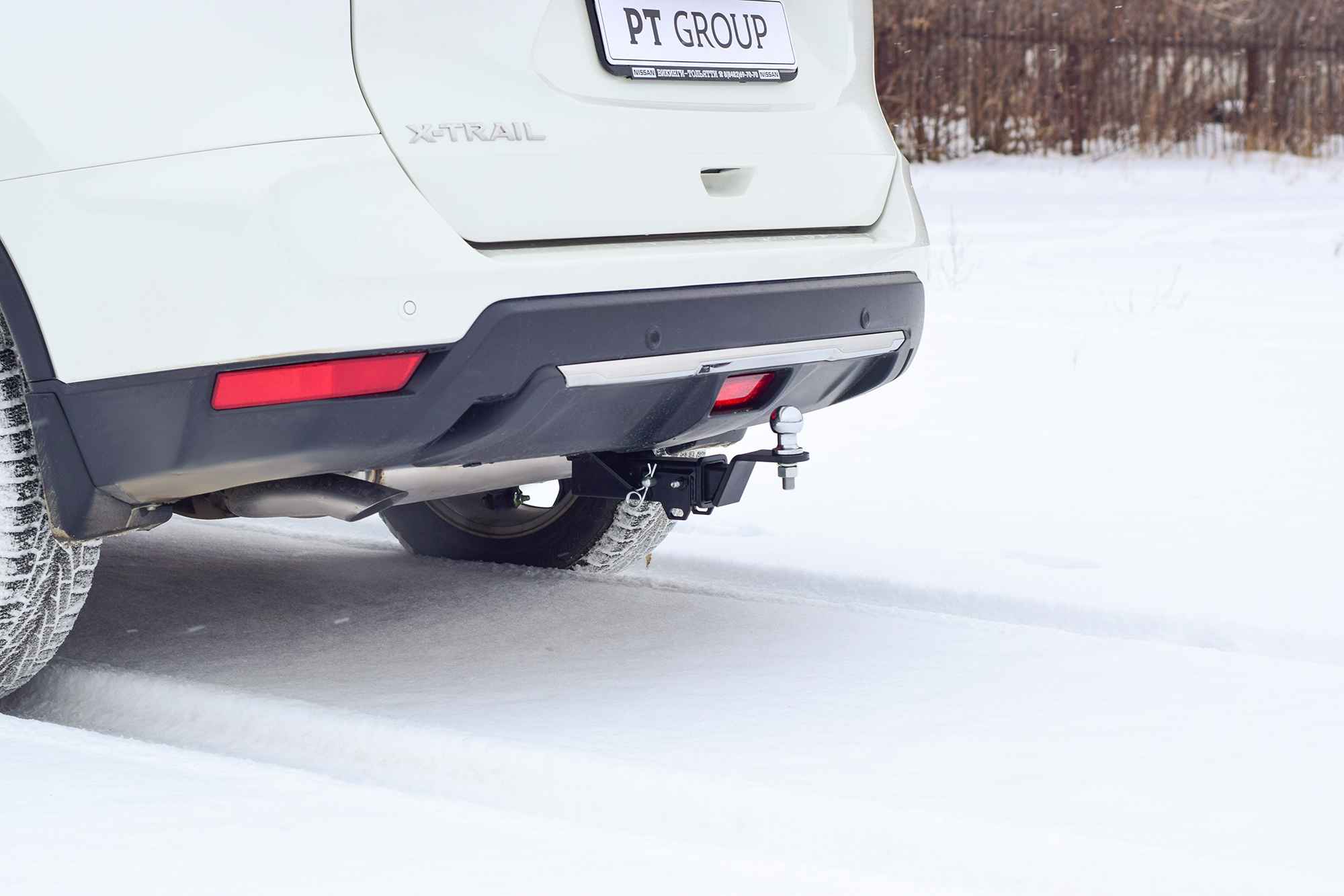 Фаркоп ПТ ГРУПП 08101501 для Nissan X-Trail 2014-..., быстросъемный шар (тип Е)