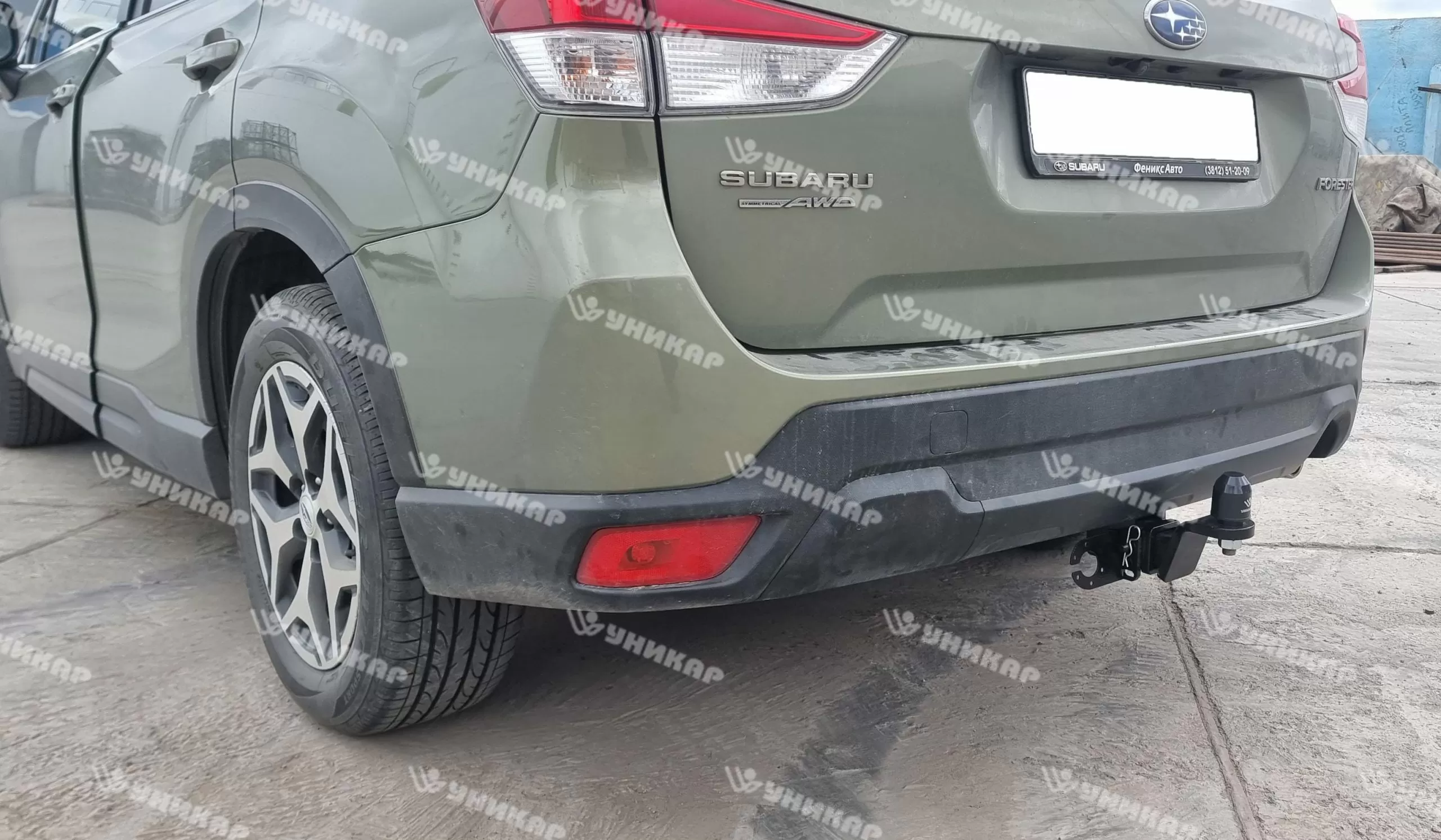 Уникар 19253Е для Subaru Forester V поколение 2018-...
