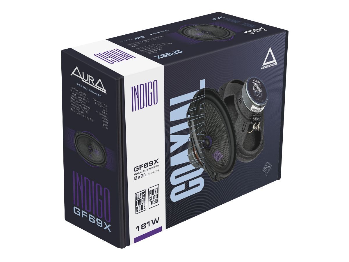 Aura INDIGO-GF69X, коаксиальные динамики