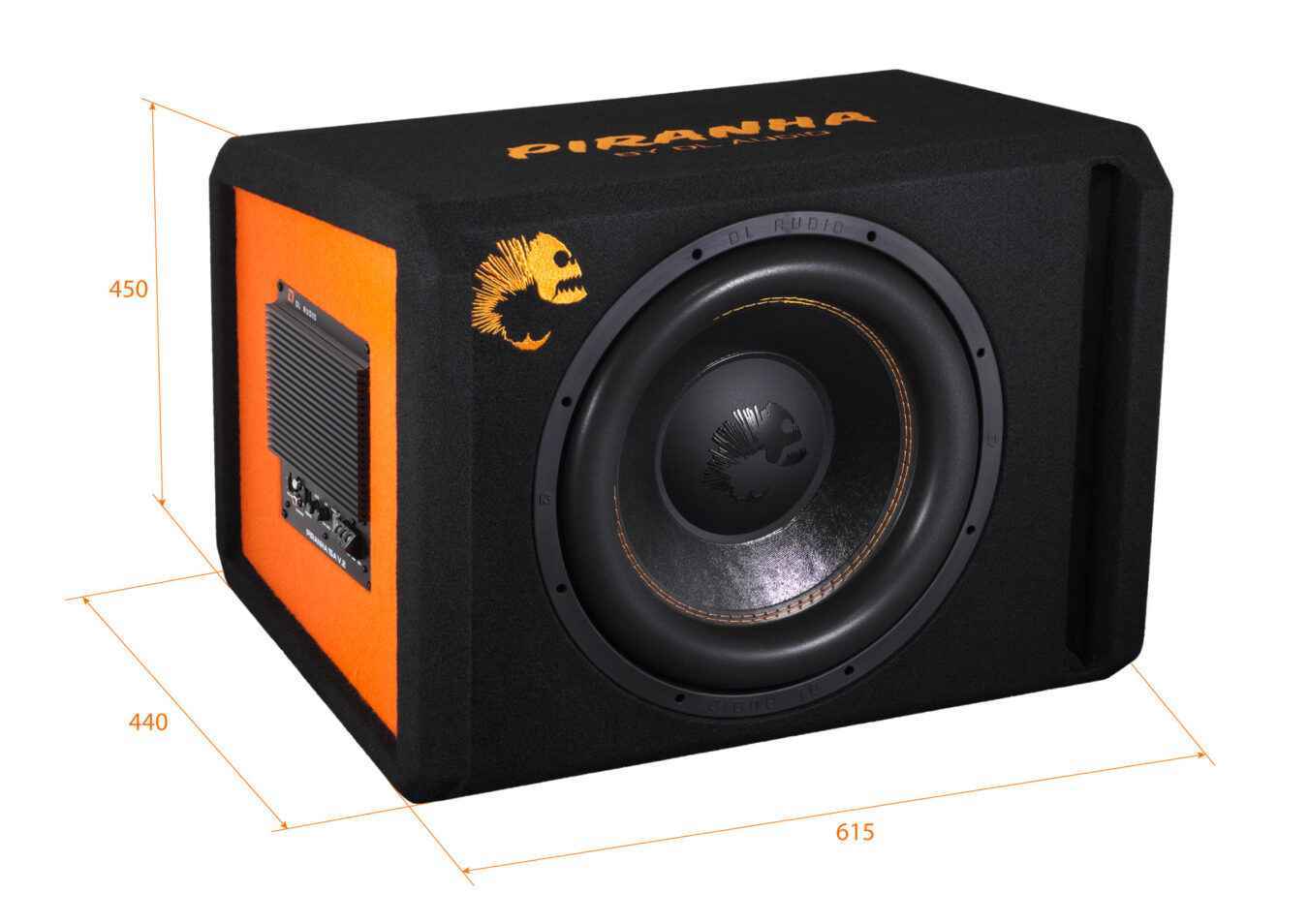 DL Audio Piranha 15A V.2 Black сабвуфер активный