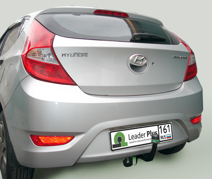 Фаркоп Hyundai Solaris (2010-2015)/Kia Rio III (2011-2017) (без электрики)