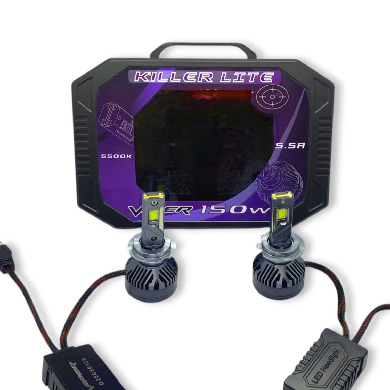 Лампы LED головного света VIPER KILLER LITE H7 150W Лампы LED головного света VIPER KILLER LITE H7 150W