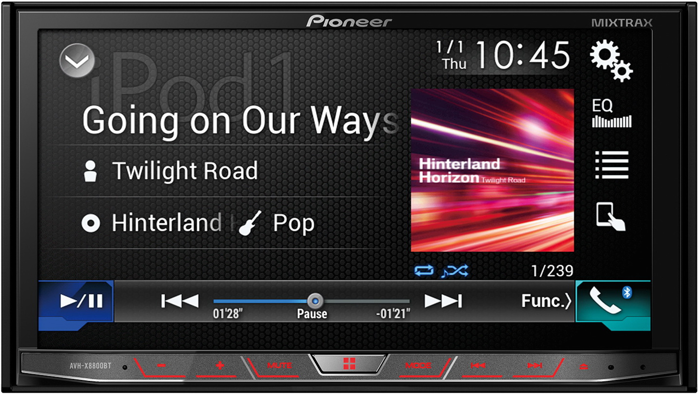 Автомагнитола Pioneer AVH-X8800BT — купить в интернет магазине  SpartaMarket.ru