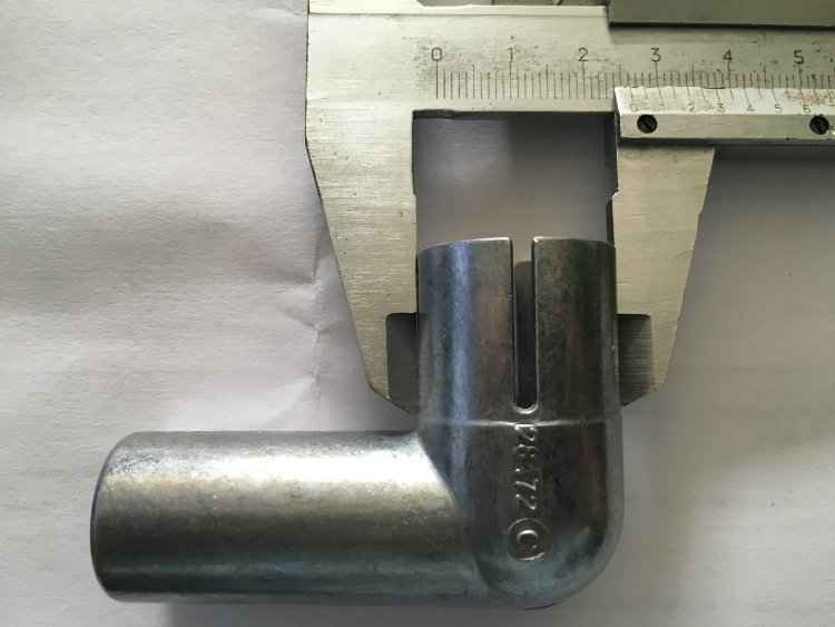 Webasto Шланг выхлопа угловой 22мм металл/28472С