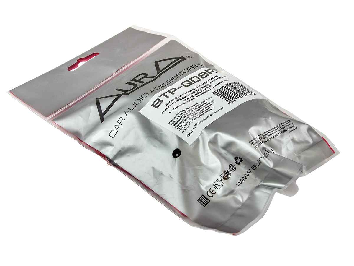 Aura BTP-QD8R Силовая клемма (Quick Disconnect), 8AWG/8мм2, красная