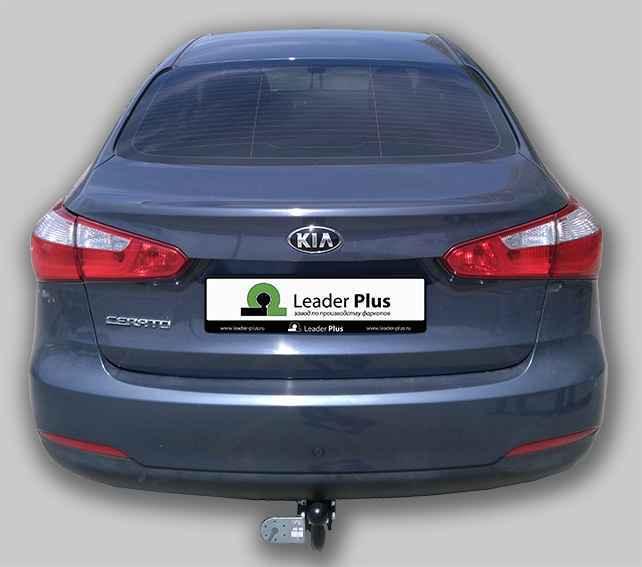 Фаркоп Leader Plus K127-A для KIA Cerato III (седан) 2013-2018, условно съемный шар (тип A)