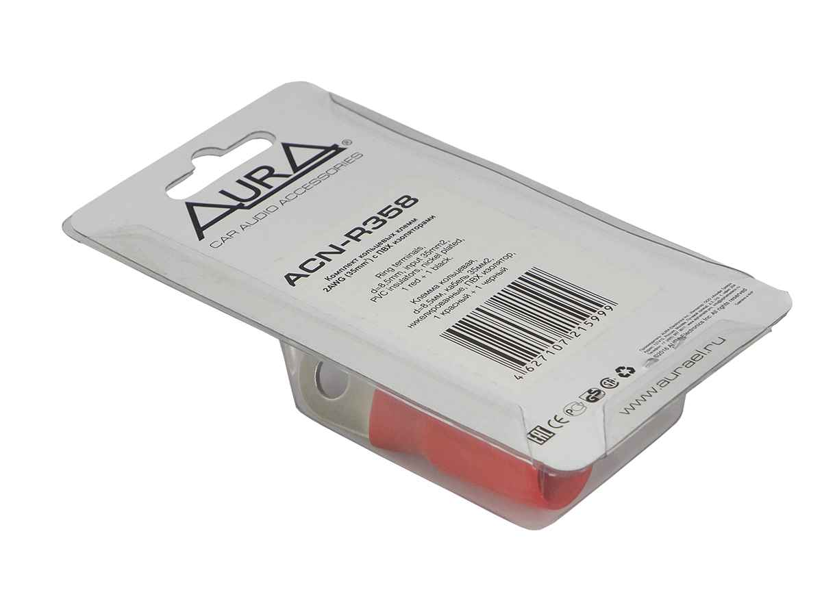 Aura ACN-R358 Клемма силовая кольцо 2 GA Aura ACN-R358 Клемма силовая кольцо 2 GA