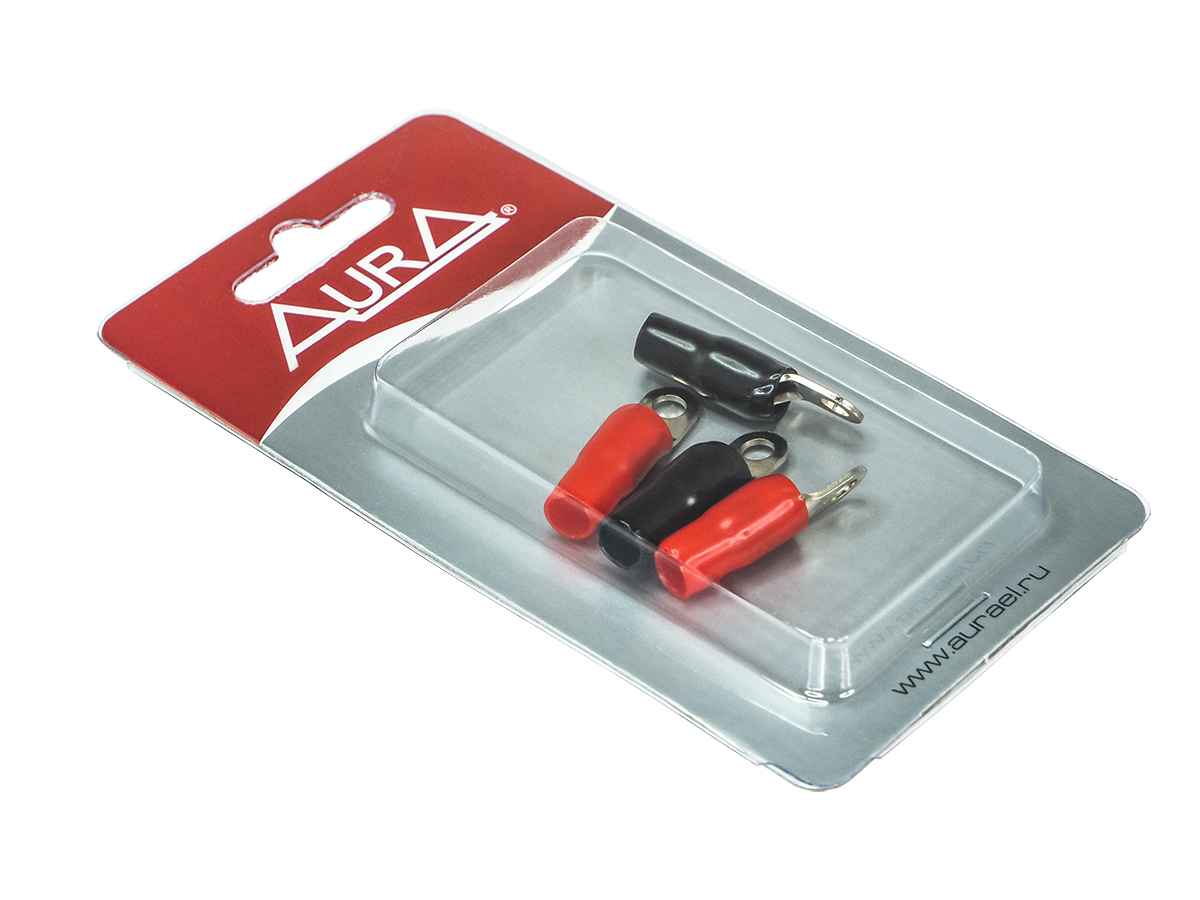 Aura ACN-R104 клемма силовая кольцо 8 GA Aura ACN-R104 клемма силовая кольцо 8 GA
