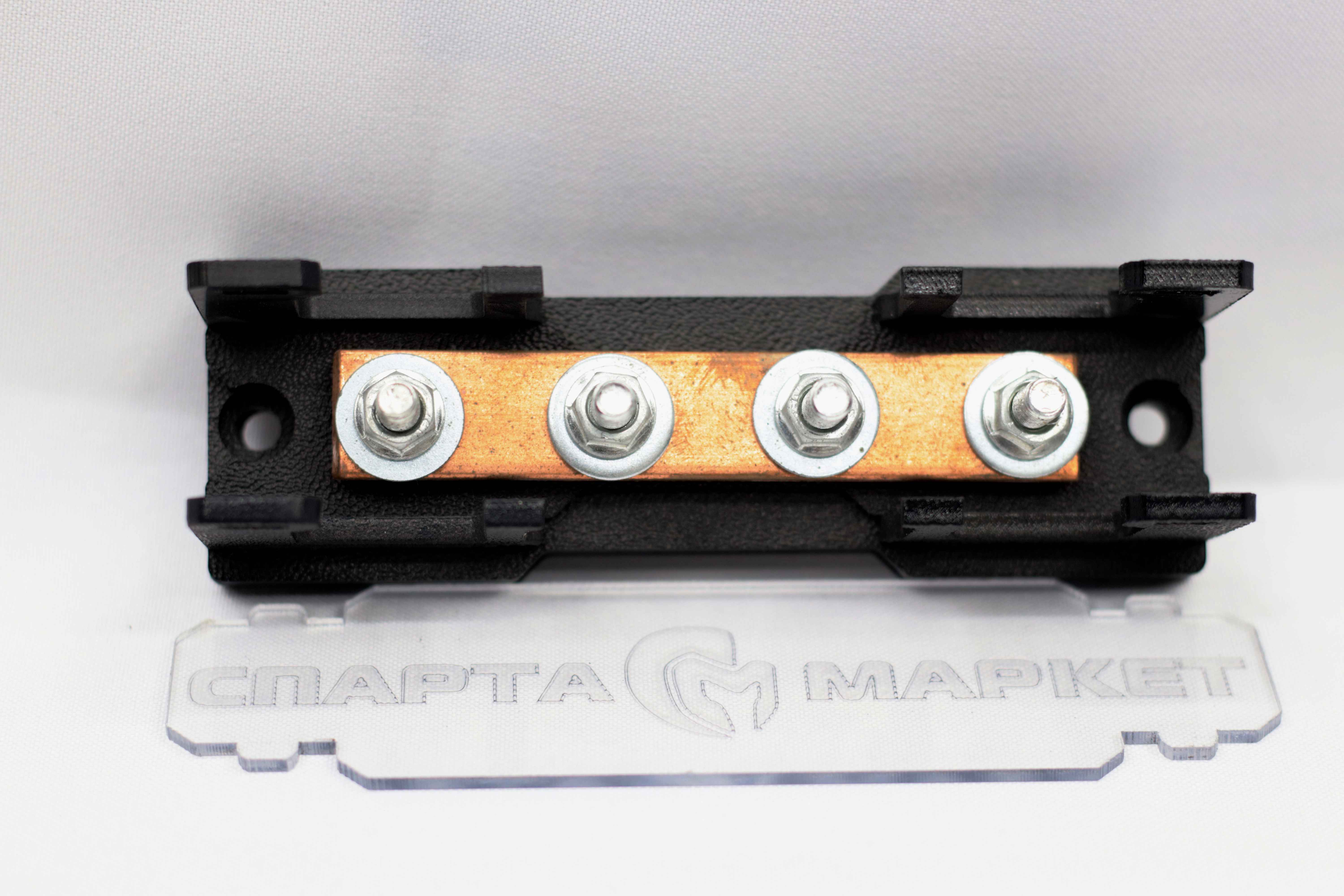 Дистрибьютор питания 4-канальный. (минус mini)