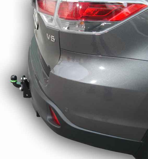 Фаркоп Leader Plus T120-F для Toyota Highlander (XU50) 2013-..., условно съемный шар (тип F)
