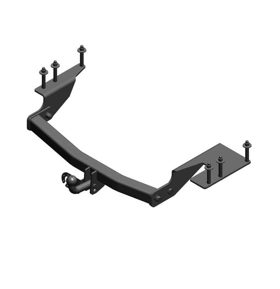 Фаркоп AvtoS SY 009 для Ssang Yong Rexton (2007-2012), Rexton II (2012-...), условно съемный шар (ти