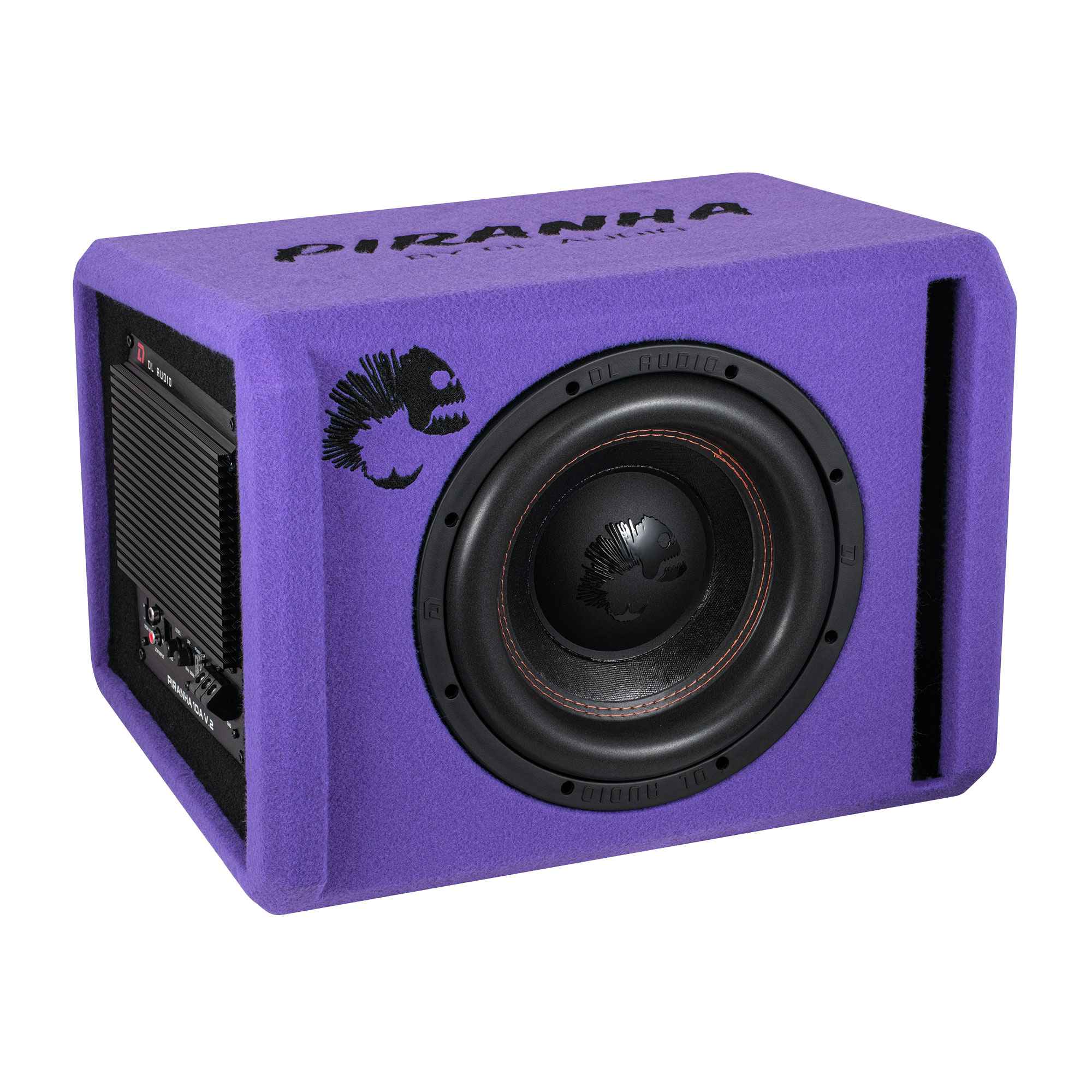 DL Audio Piranha 10A V.2 Purple активный сабвуфер (фиолетовый)