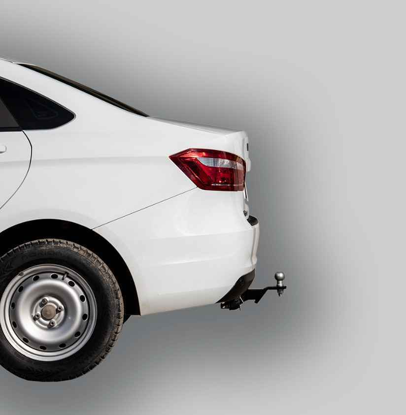 Фаркоп Leader Plus T-VAZ-41E для ВАЗ 21129 LADA VESTA 2015-2022, быстросъемный шар (тип Е)