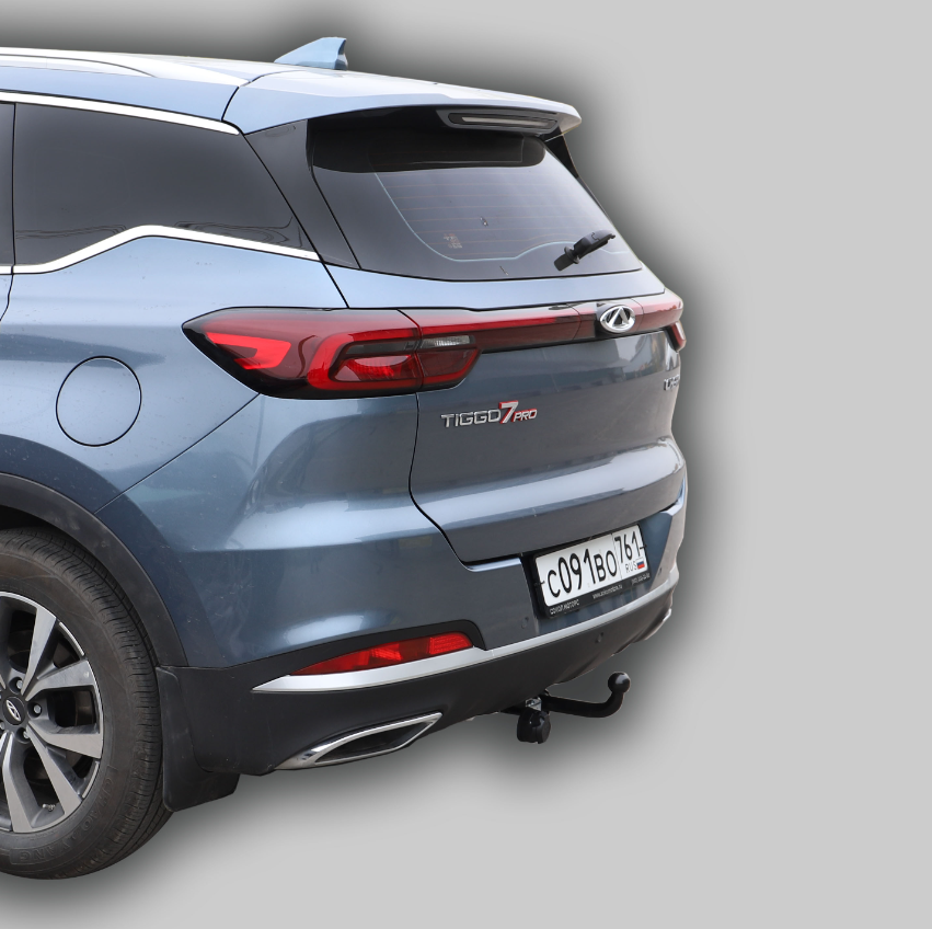 Фаркоп Leader Plus C106-A для Chery Tiggo 7 PRO 2020-..., условно съемный шар (тип A)
