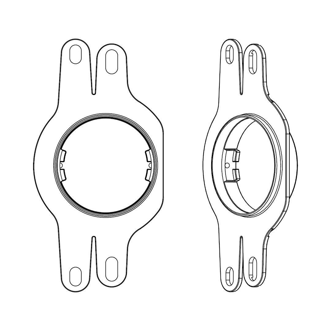 HELIX CFMK25 AUD.1 Монтажный адаптер FlexMounts (CI42506)