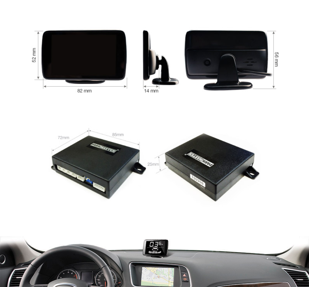 Парктроник Park Master 234-Black (4 датчика)