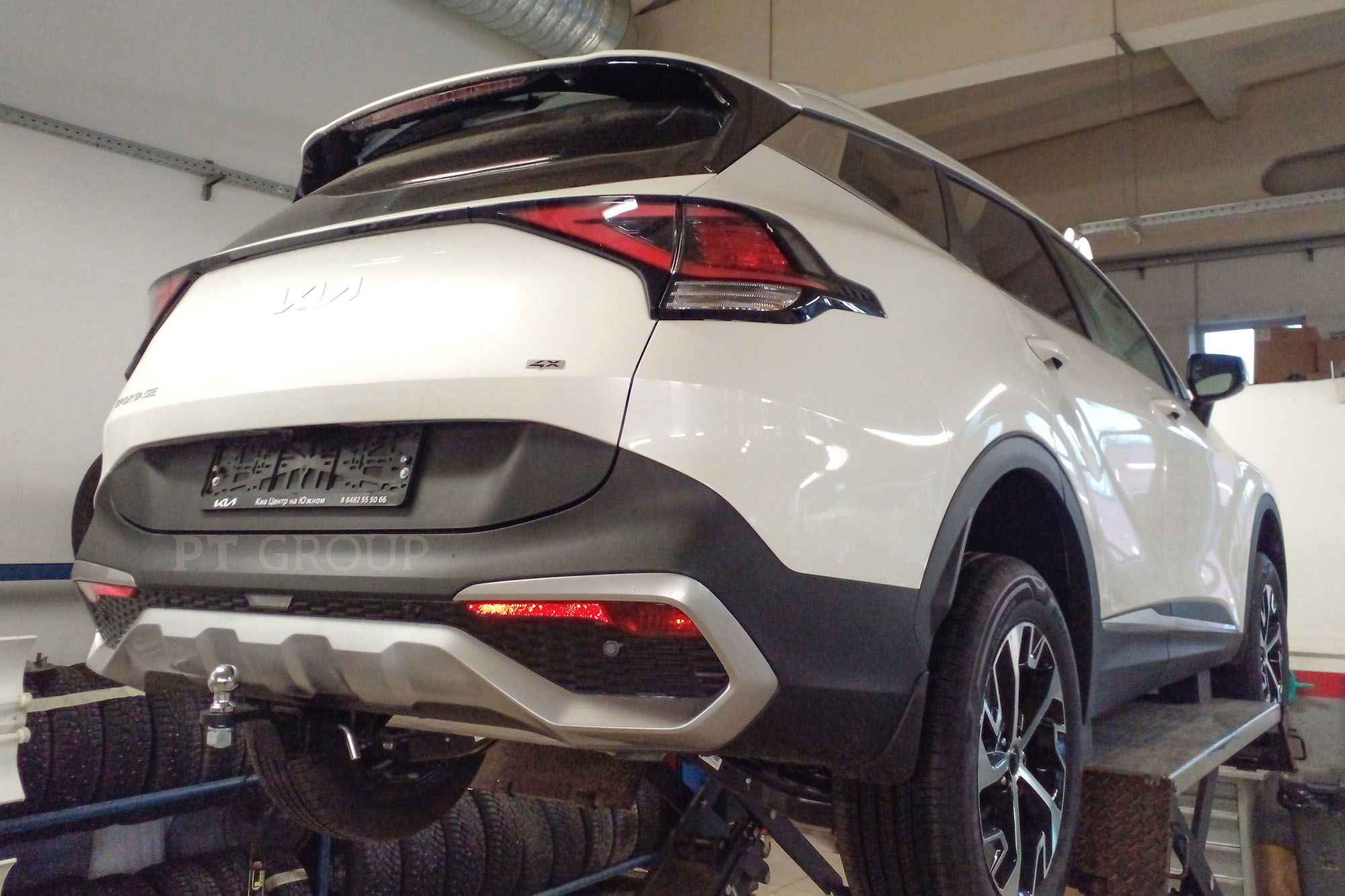 Фаркоп ПТ ГРУПП HTS-21-991101.22 для Hyundai Tucson/ KIA Sportage, американский квадрат