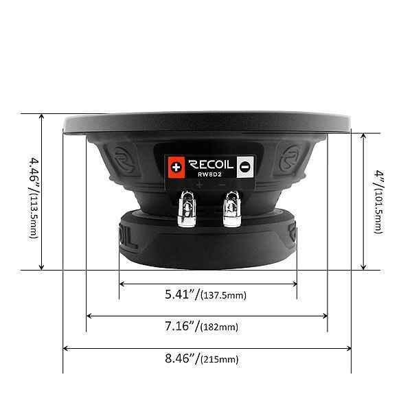 Recoil Audio RW8D2 сабвуфер