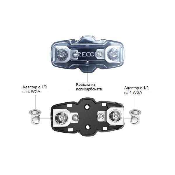 Recoil Audio SFH11 держатель предохранителя