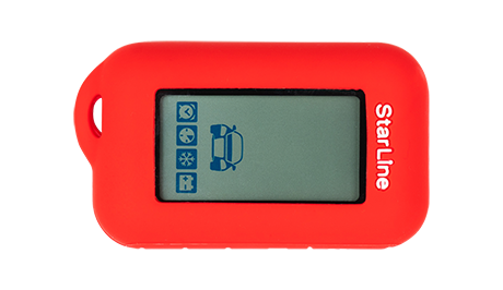 Чехол для брелока StarLine E93 силикон красный