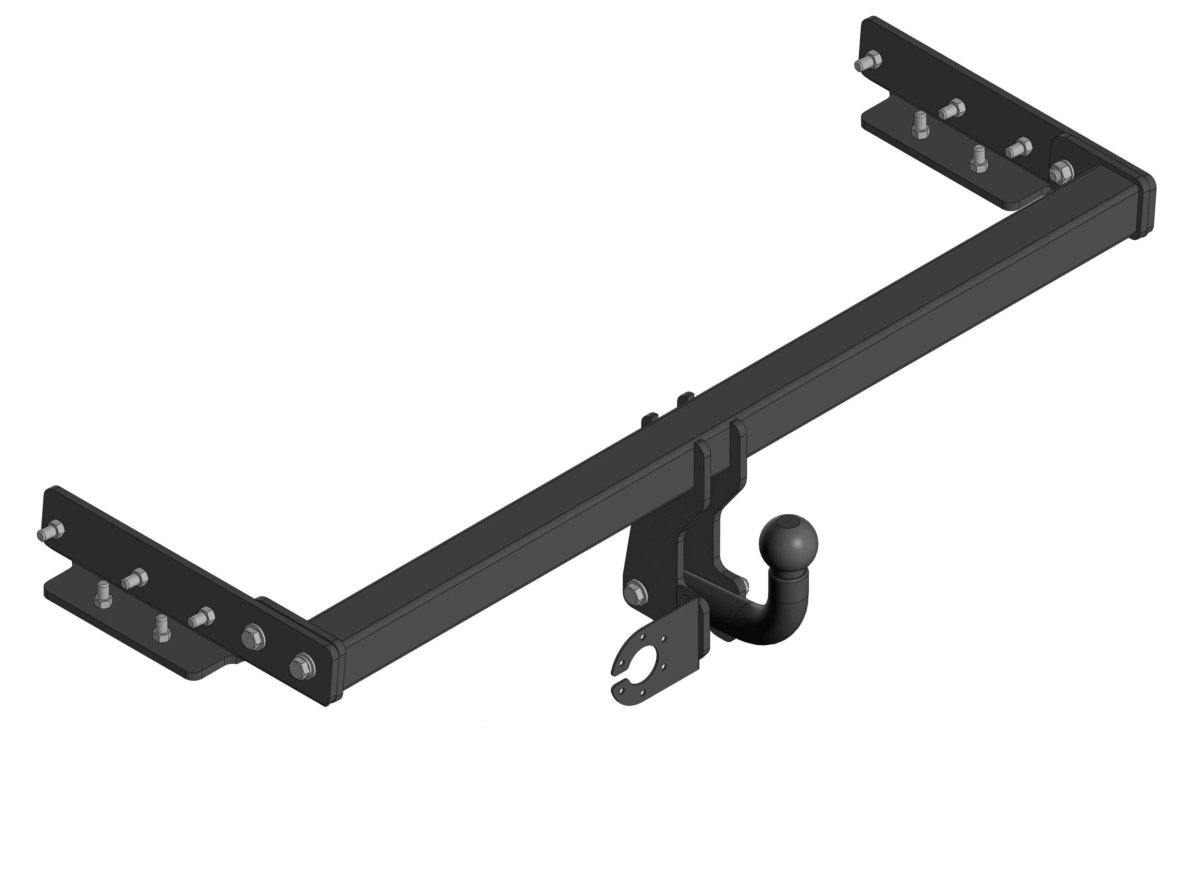 Фаркоп Уникар 17226А для X-Trail I поколение 2001-2007, съемный шар (тип А)