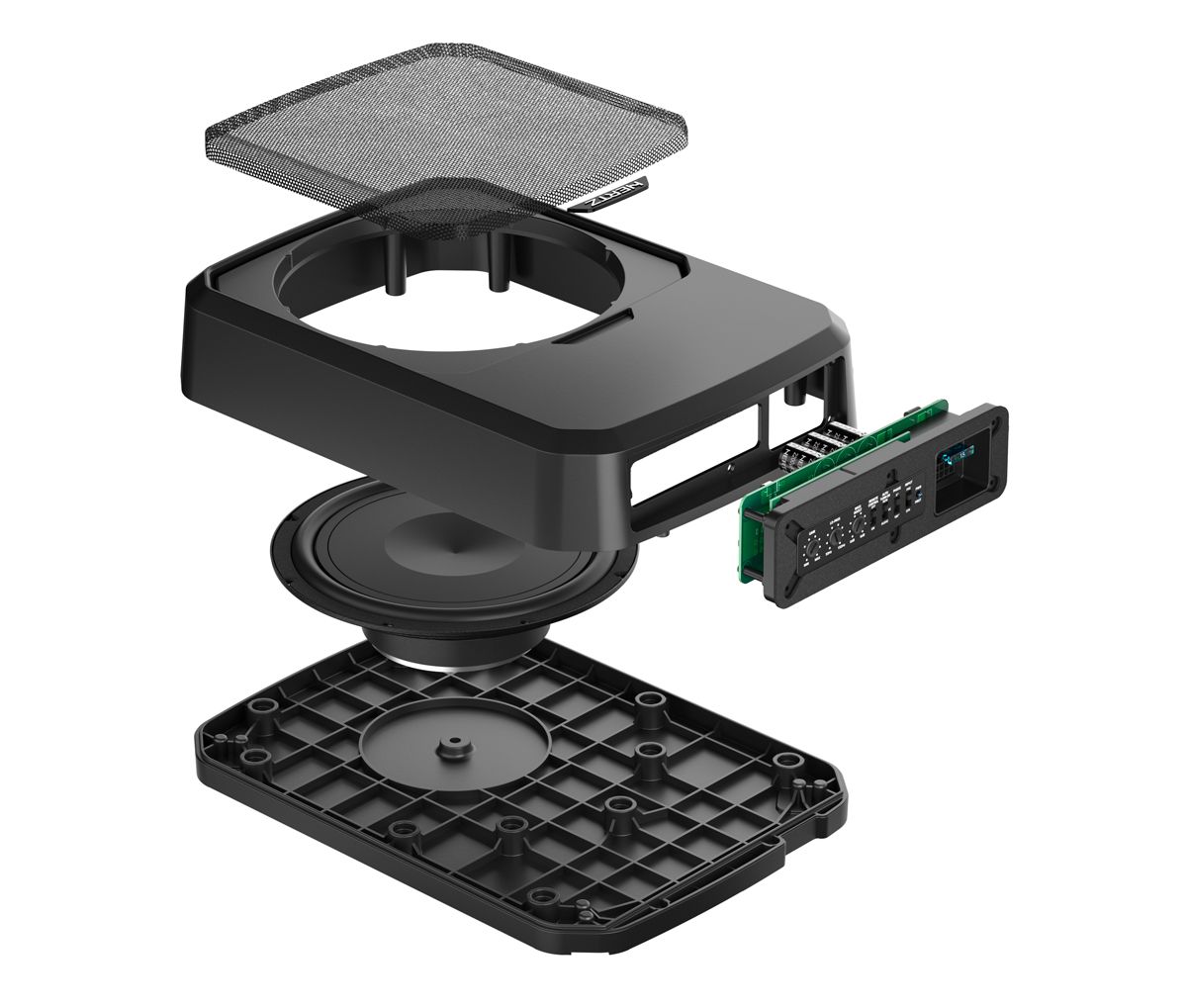 Hertz DBA 201 F, активный сабвуфер