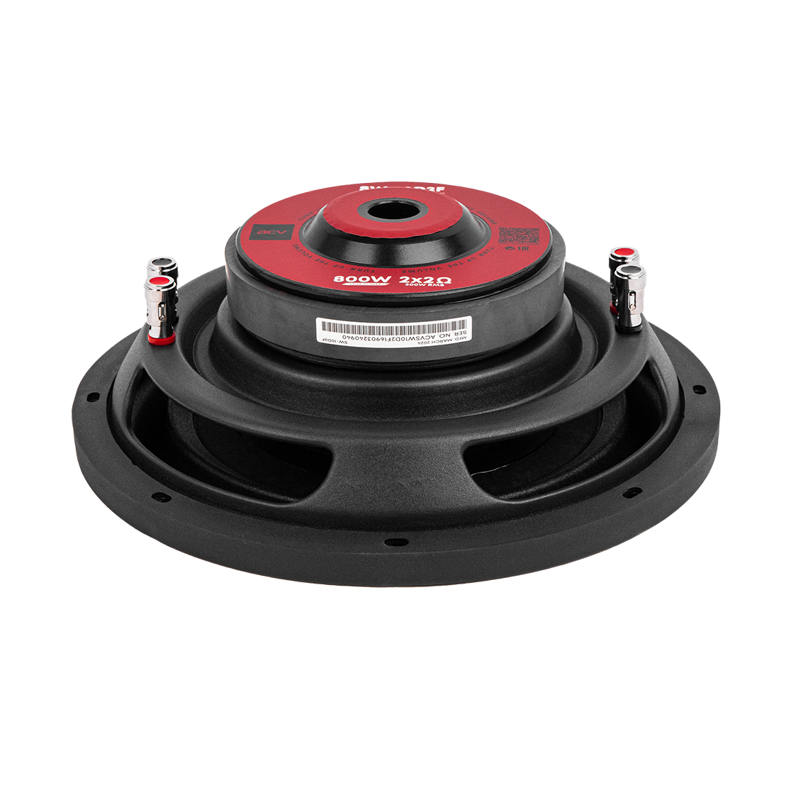 ACV SW-10D2F SLIM, плоский сабвуфер 10