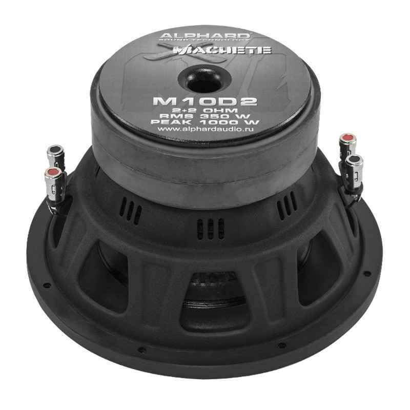 Alphard Machete 10D2 сабвуфер 2+2 OHM