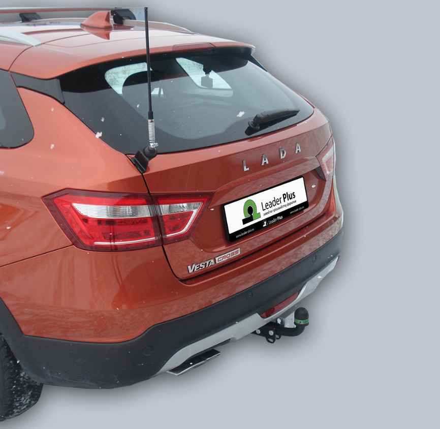 Фаркоп Leader T-VAZ-44A для LADA Vesta SW Cross (универсал) 2017-..., условно съемный шар (тип A)