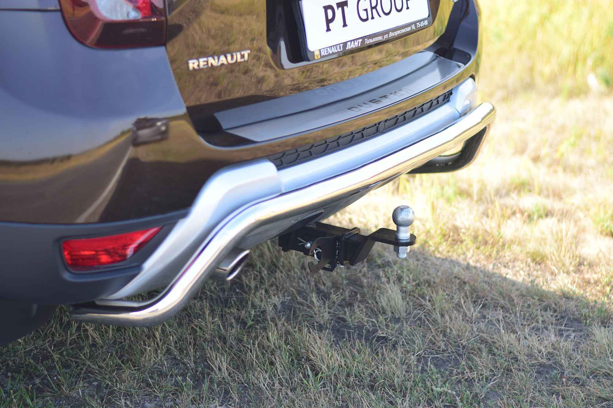 Фаркоп ПТ ГРУПП NTE-12-991122.00 для Renault Duster, Kaptur Nissan Terrano 2012-...