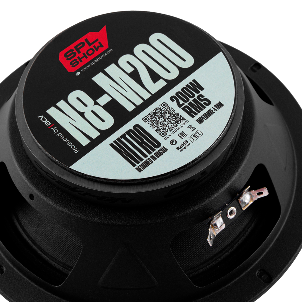 ACV SPL SHOW NITRO N8-M200, среднечастотные динамики