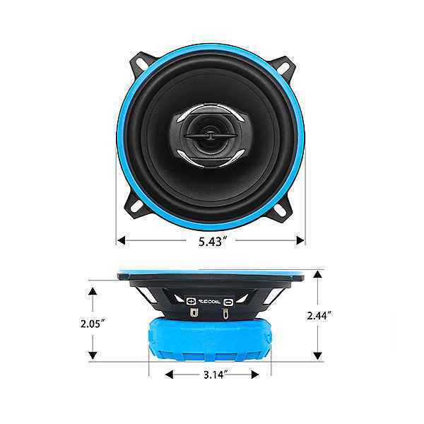 Recoil Audio Blue RCX525, коаксиальные динамики