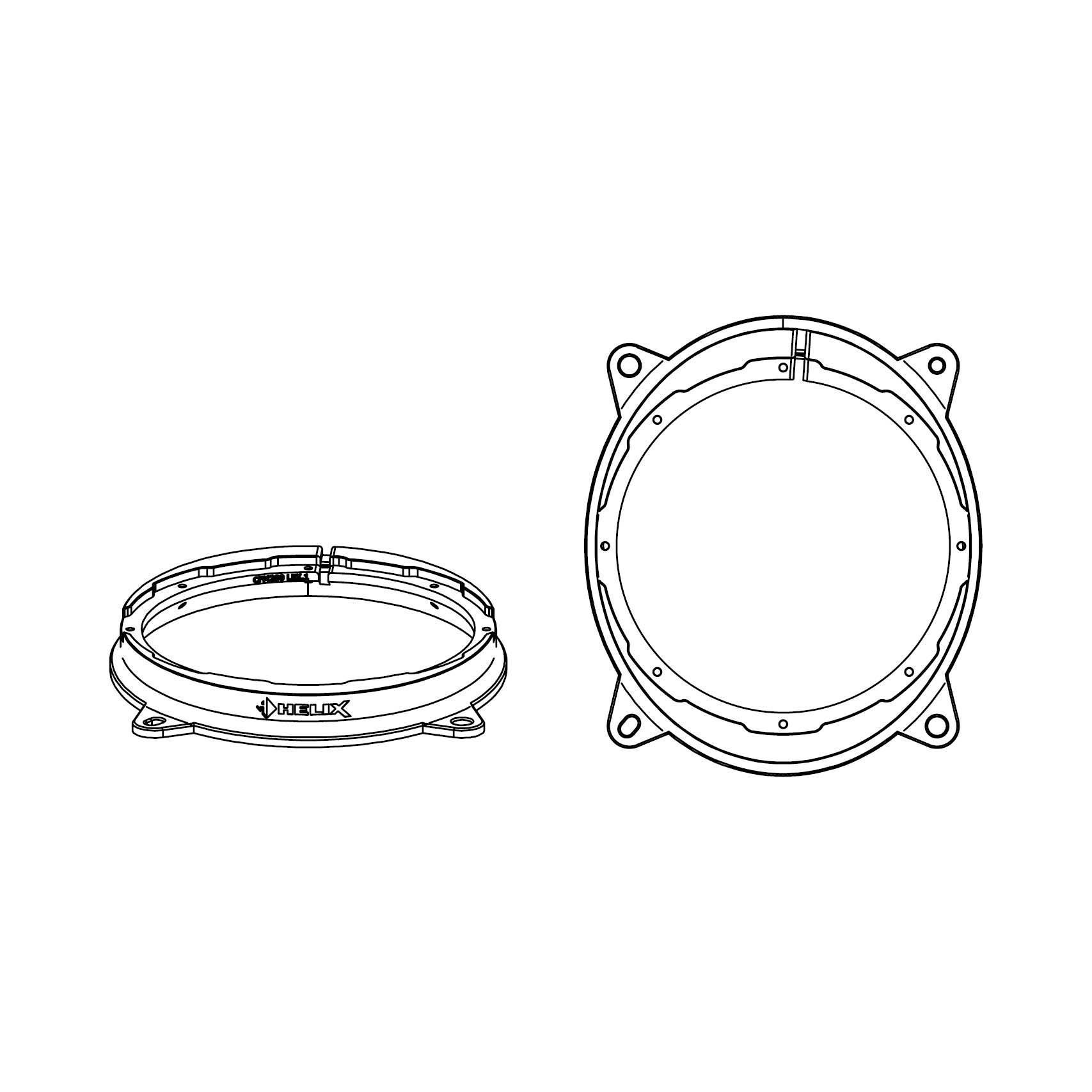 HELIX CFMK200 LEX.1 (FDM) Монтажный адаптер FlexMounts (CI42211)