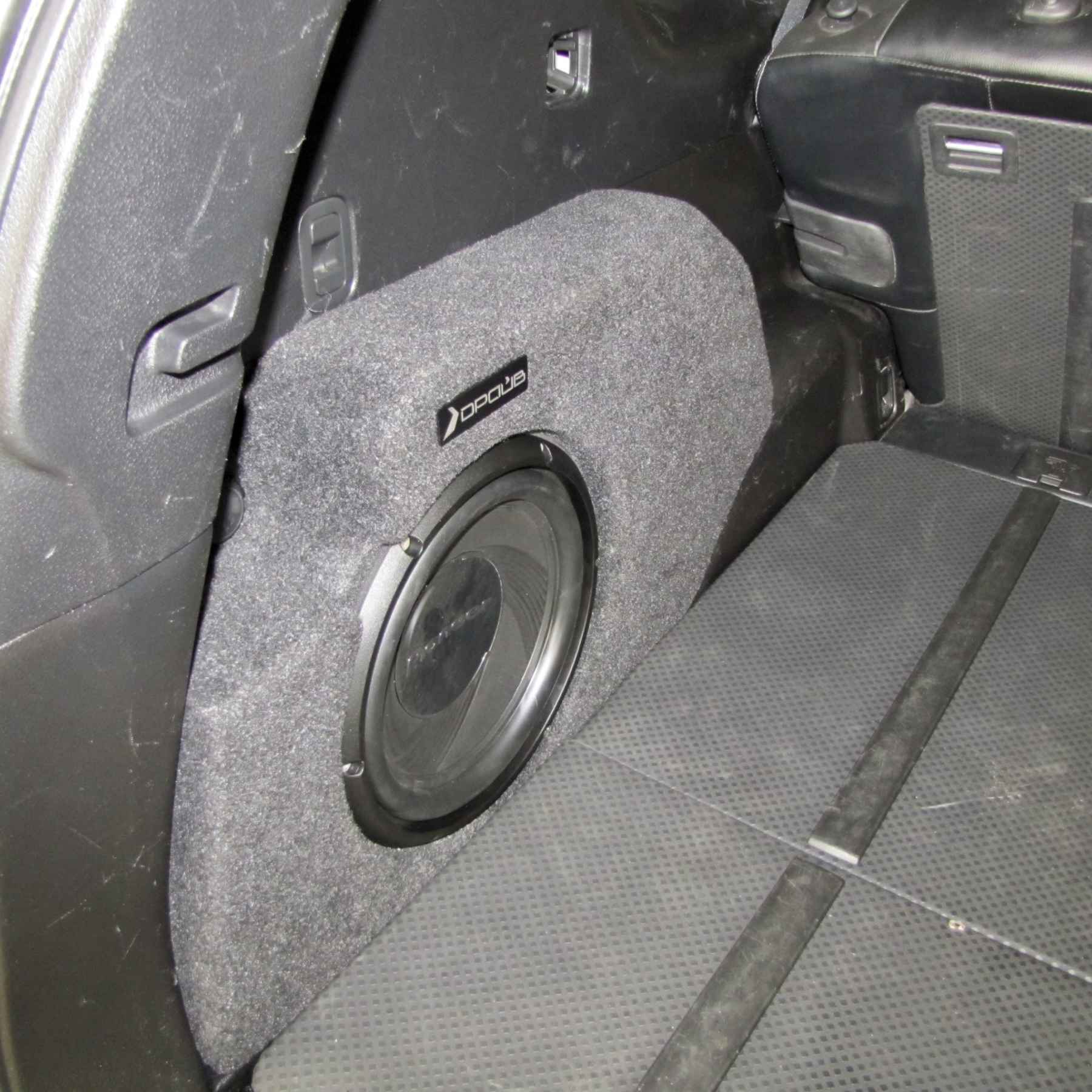 Короб Стелс NISSAN X-TRAIL T31 под 10″ левая сторона