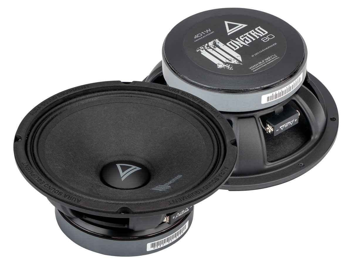 Aura MONSTRO-80, мидбас 8