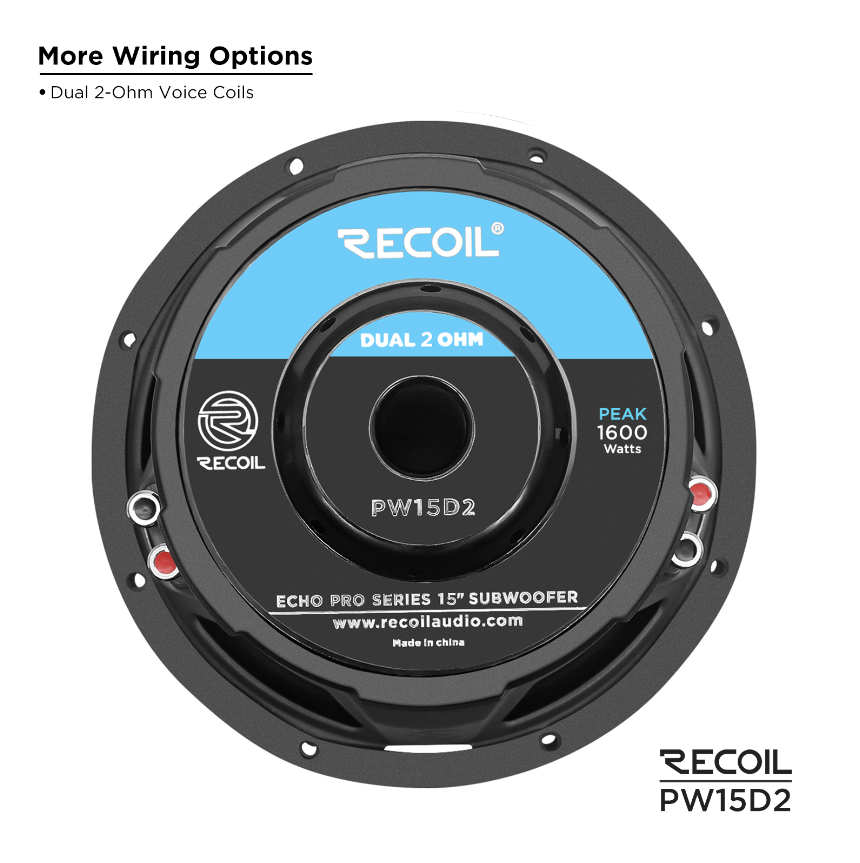 Recoil Audio PW15D2 сабвуфер