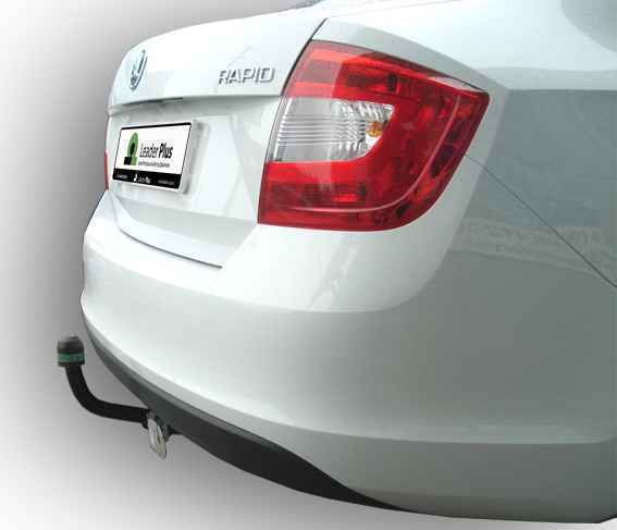 Фаркоп Leader Plus V125-A Volkswagen Polo V, VI (6R1) 2010-/ Skoda Rapid (NH) 2012-, шар типа A