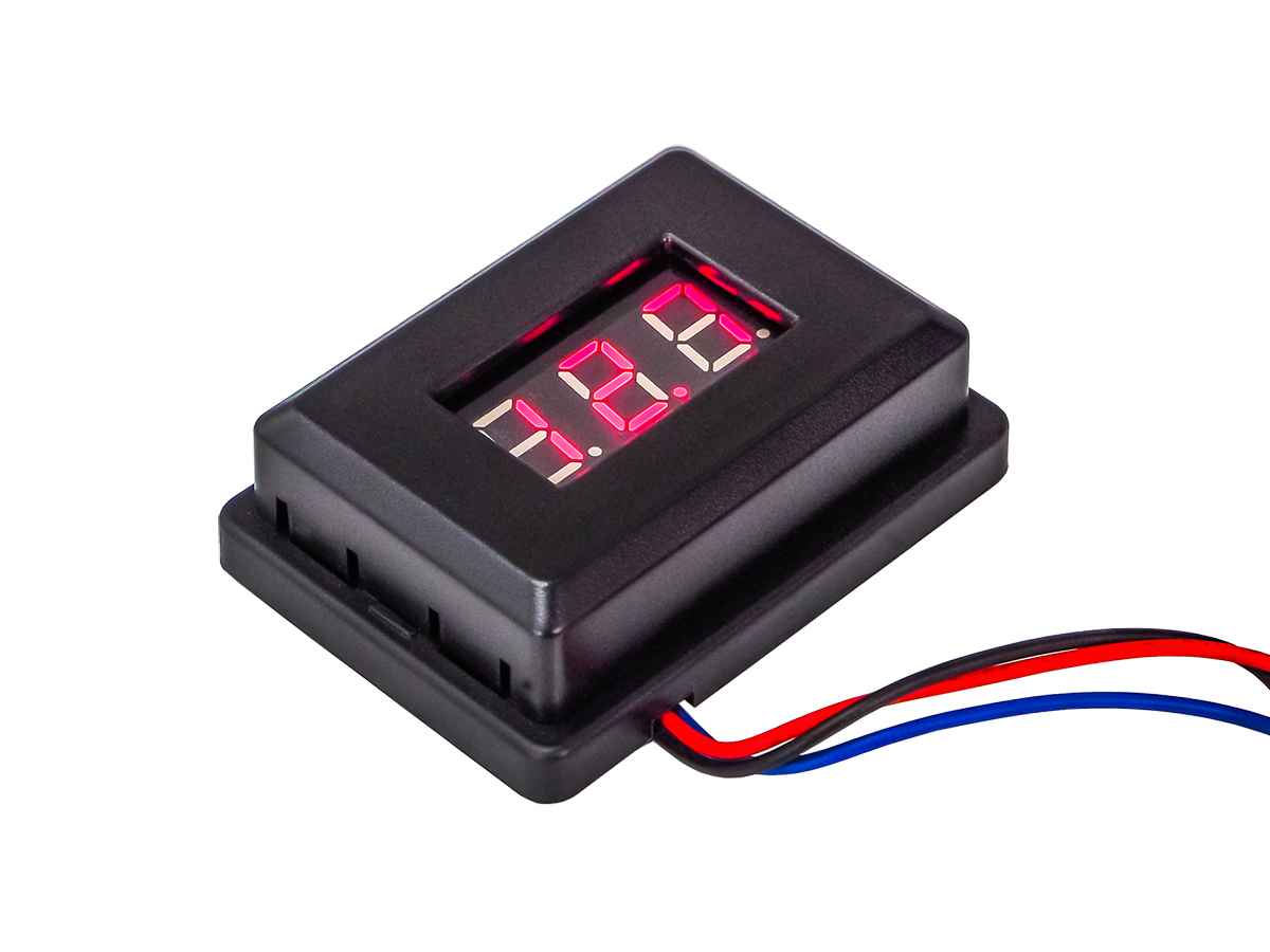 Aura ZWE-V11R Универсальный вольтметр красный