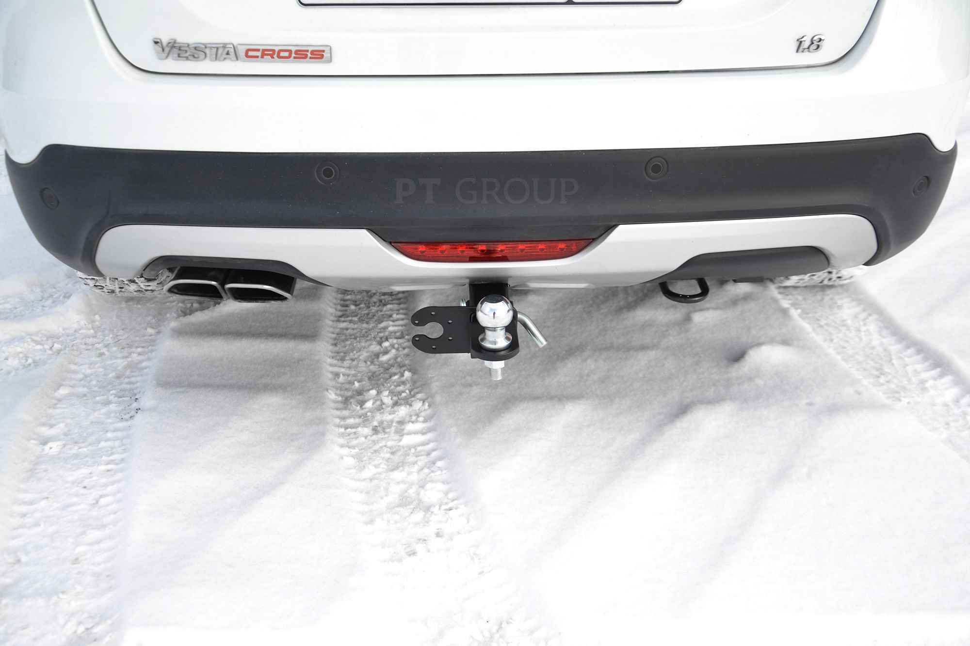 Фаркоп ПТ ГРУПП LADA Vesta/ Vesta SW/ Vesta SW Cross 2017-2022, быстросъемный шар (тип Е)