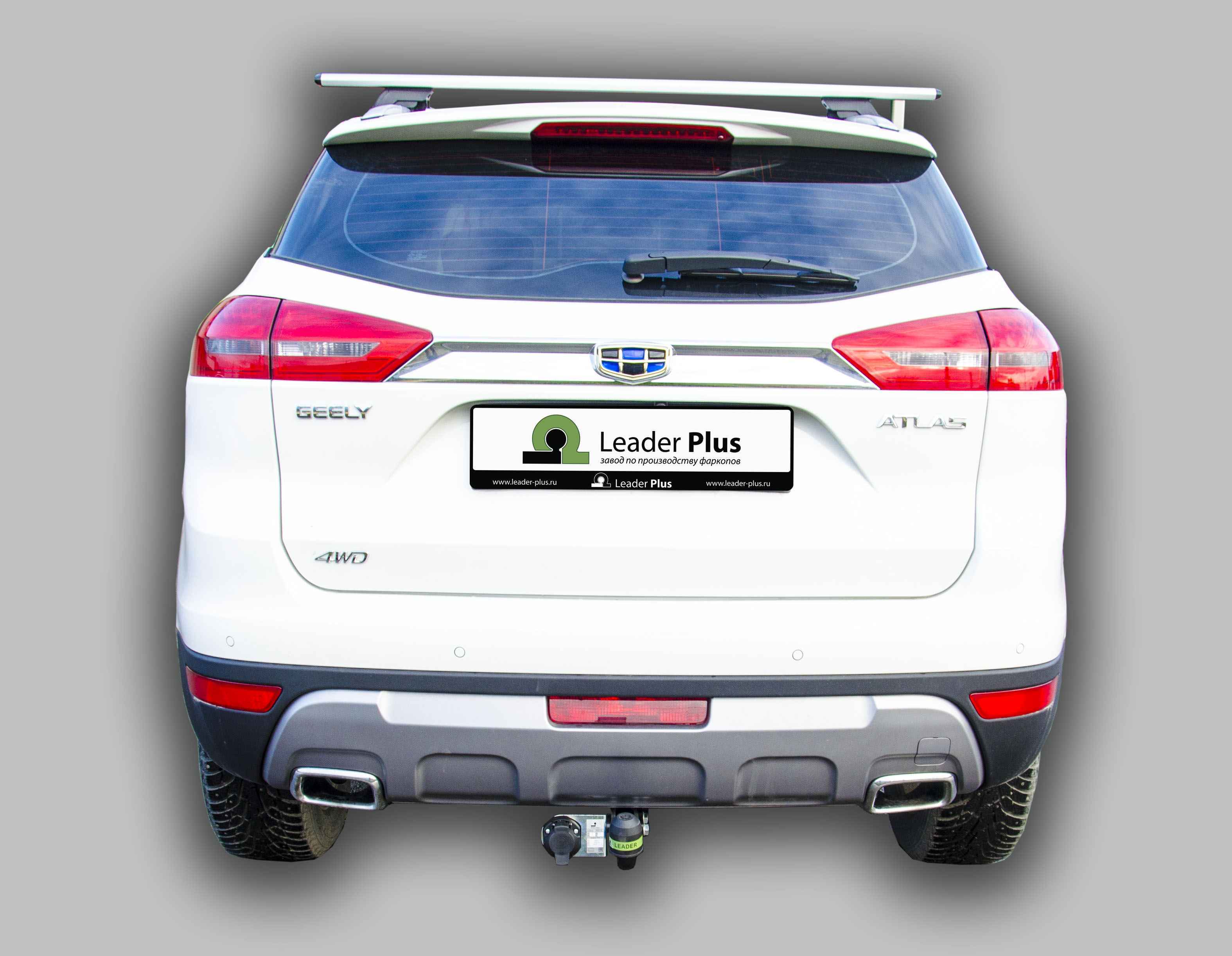 Фаркоп Leader Plus G204-A для Geely Atlas 2016-..., условно съемный шар (тип A)
