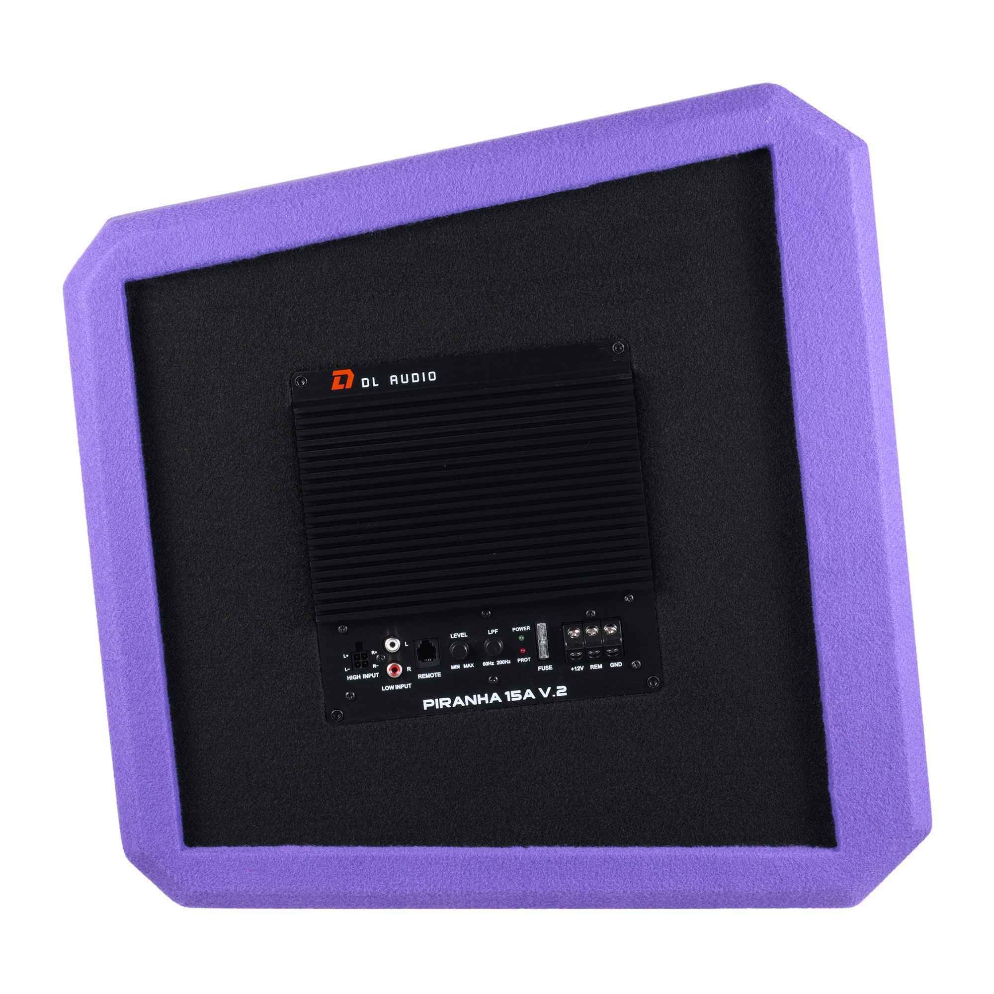 DL Audio Piranha 15A V.2 Purple сабвуфер активный