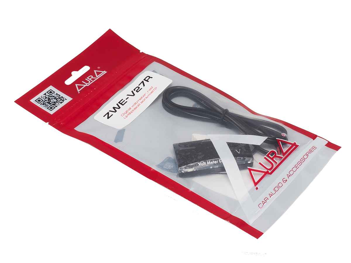 Aura ZWE-V27R Универсальный вольтметр красный
