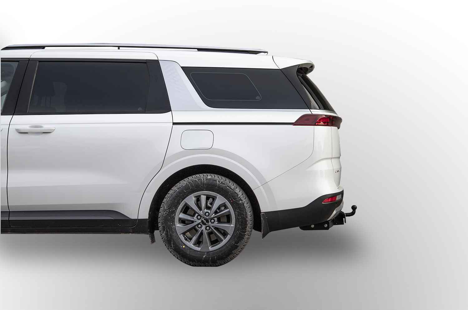 Фаркоп Leader Plus K136-F для KIA Carnival IV (KA4) 2020-..., условно съемный шар (тип F)