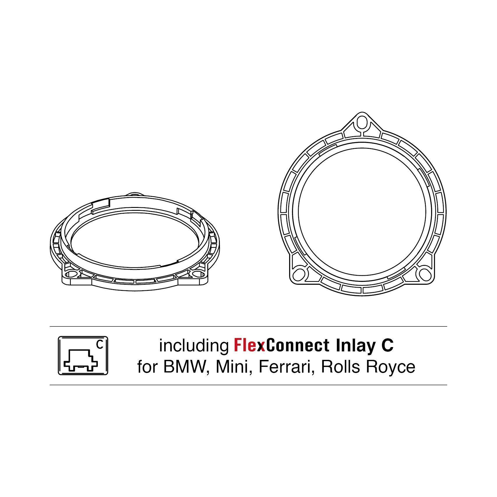 HELIX CFMK100 BMW.2 монтажные кольца