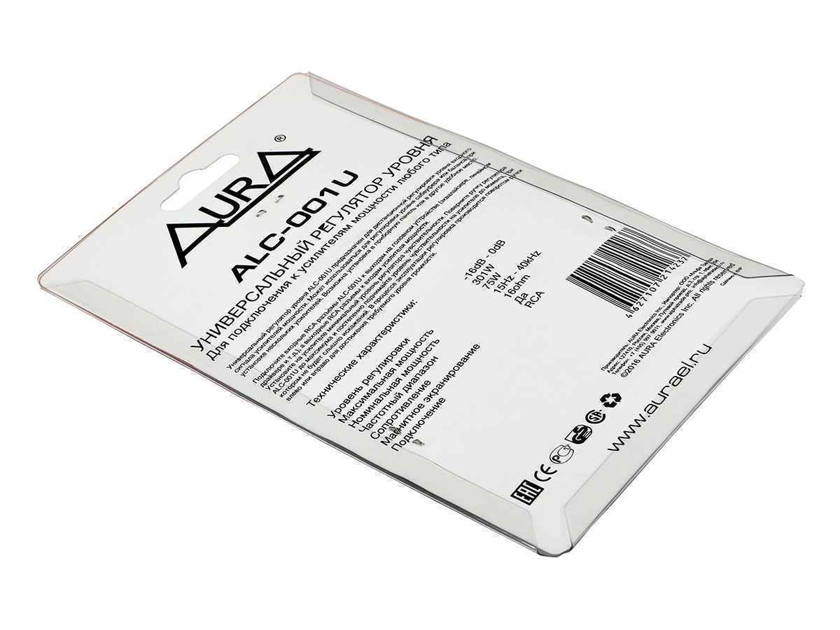 Aura ALC-001U Универсальный регулятор уровня для усилителей Aura ALC-001U Универсальный регулятор уровня для усилителей